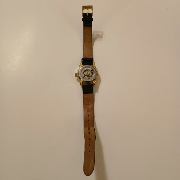 Armitron Now Women's Black Skeleton Dial Automatic Watch 75/3721GP WR 165FT - Picture 8 of 13